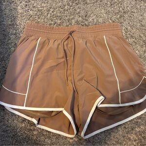 Abercrombie YPB Brown Athletic Shorts